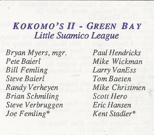 1991 Class A State Tourney Program  (31)