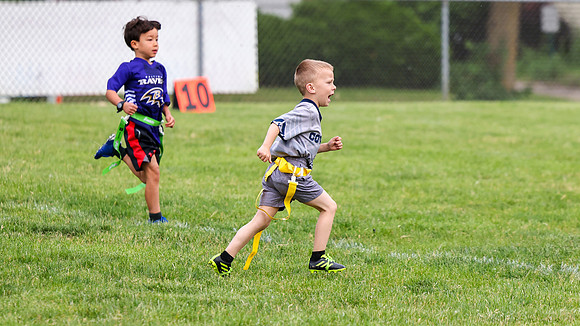 6-7-25 James V Flag Football (with Charlie)